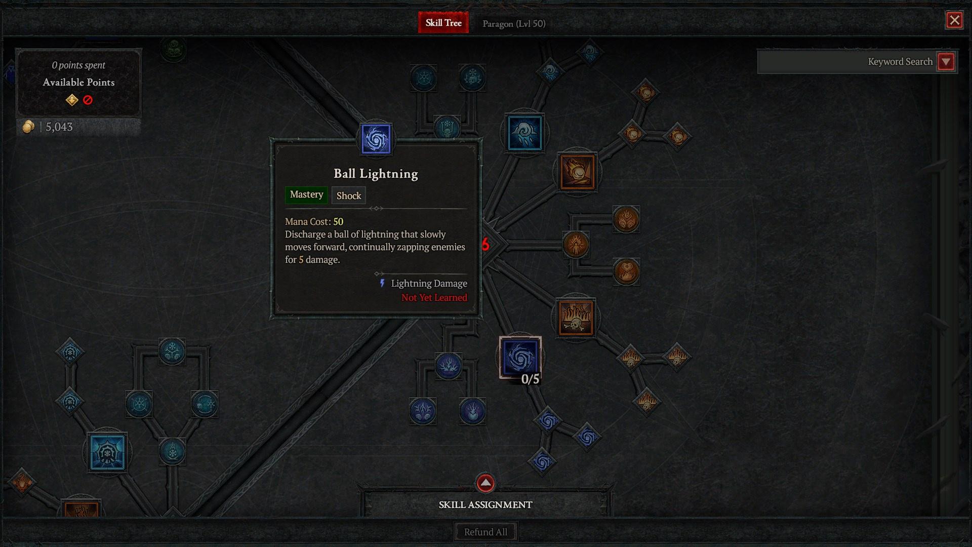 diablo 4 sorc ball lightning